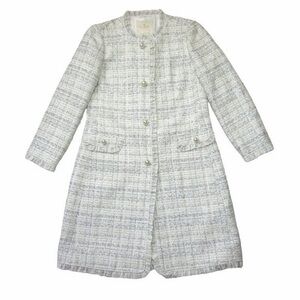 Kate Spade Star Bright Sparkle Tweed Coat NWT